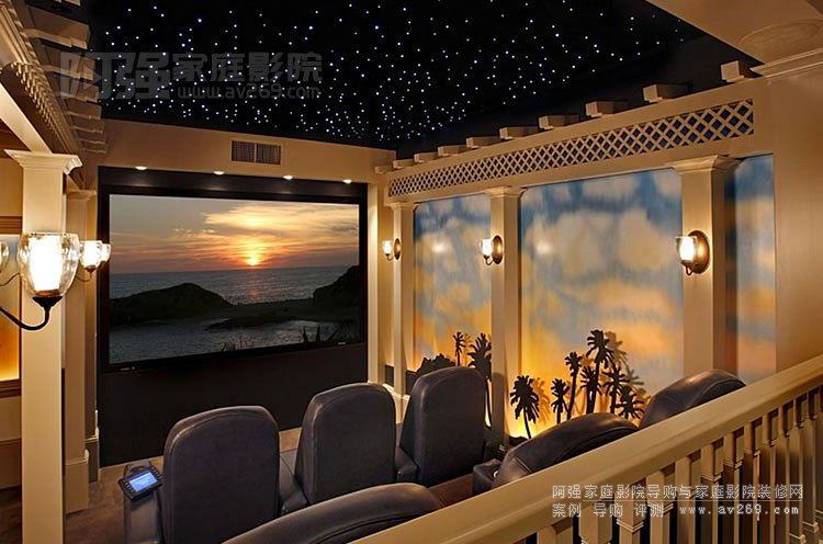TKtheater马布里私人家庭影院风格效果图片设计欣赏